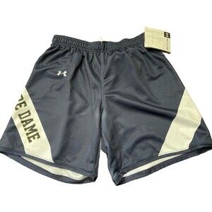 University of Notre Dame UA Fighting Irish Basketball Short Women's L Navy